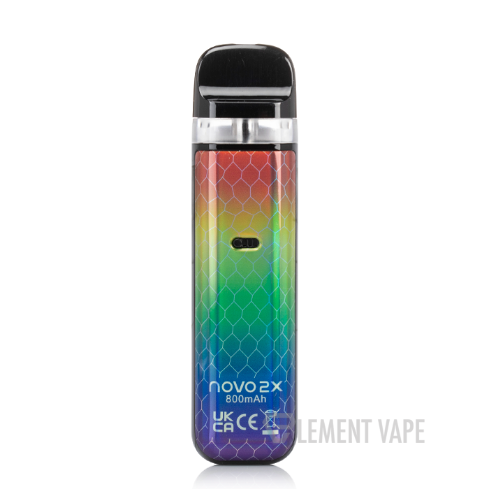 SMOK NOVO 2X 20W Pod System – Prism Rasta Green Cobra SMOK NOVO 2X 20W Pod System – Prism Rasta Green Cobra