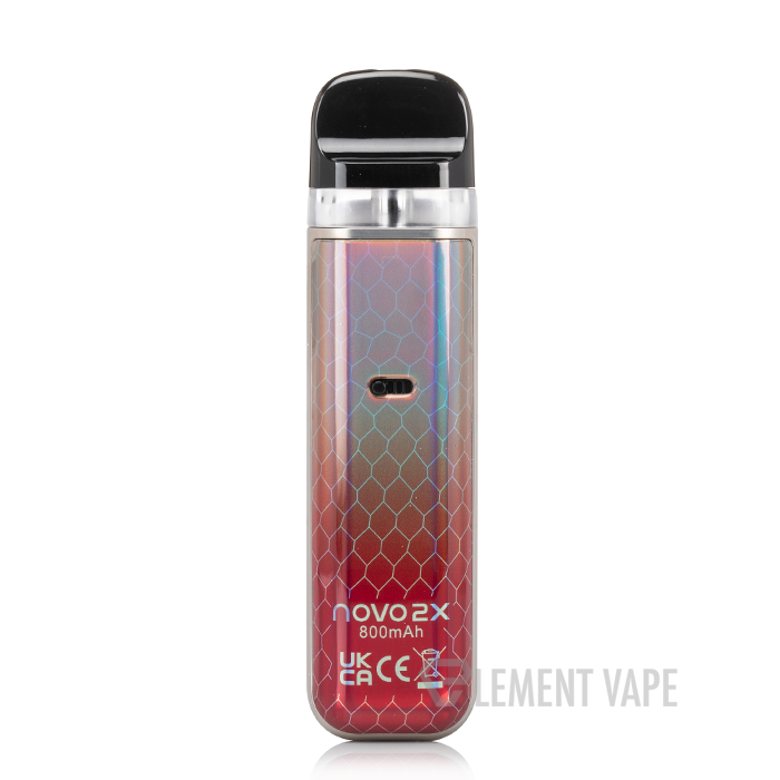 SMOK NOVO 2X 20W Pod System – Prism Silver Red Cobra SMOK NOVO 2X 20W Pod System – Prism Silver Red Cobra